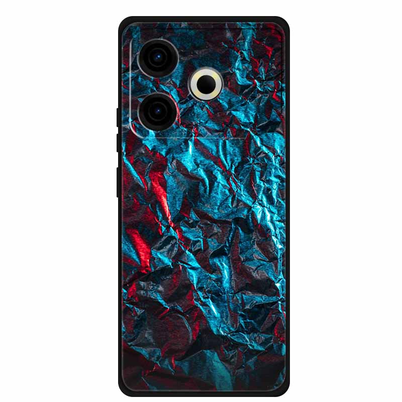 Чехол для телефона Tecno Pova6 Neo, задняя крышка из ТПУ для Pova 6 Neo, цвет мрамора, мягкий чехол, защитный Funda, роскошный силиконовый корпус