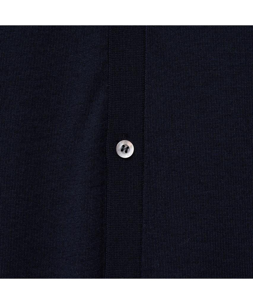 Iolo Royal V-Neck Cardigan_Navy