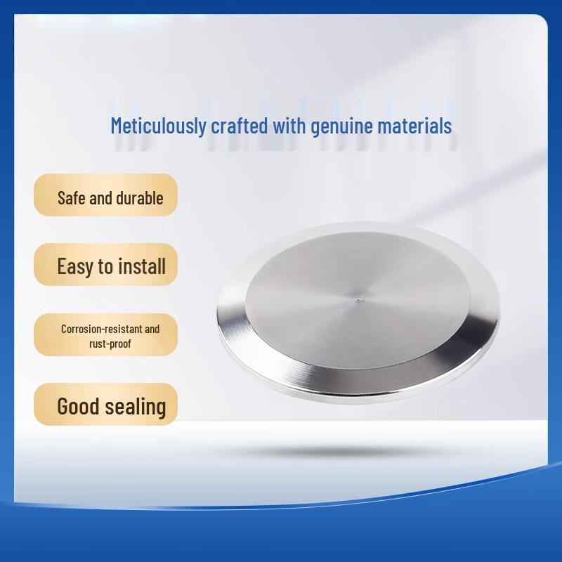 304 Stainless Steel ISO Quick Clamp Blind Flange