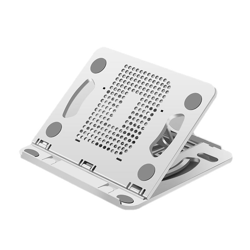 Подставка для ноутбука из силикона, полипропилена и АБС, складная, 8 передач, регулируемая, портативная, охлаждающая подставка для ноутбука