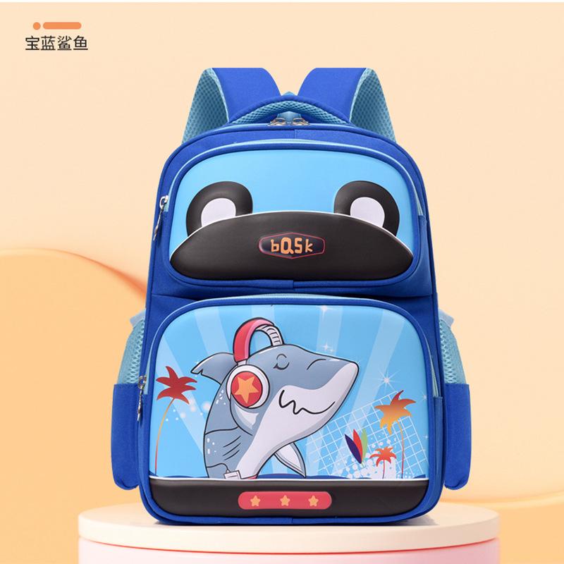 School Bag New 1-3 Grades Cartoon Waterproof Large-capacity Backpack Ridge Protection To Reduce the Burden Casual Versatile Love