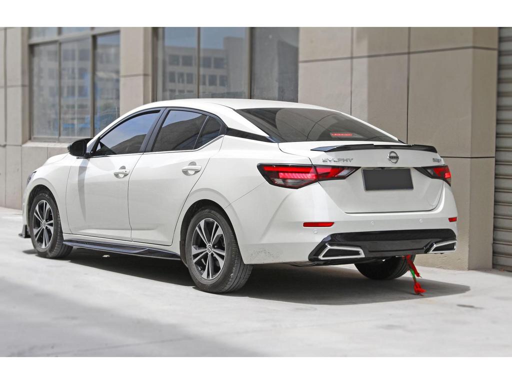 Подходит для Sylphy 20-го поколения: Задний диффузор и передний сплиттер, Задний бампер в стиле 14-го поколения, Передняя губа, Пороги и задний спойлер.