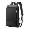 [BOPAI] Business Backpack, Thin, Men's, Lightweight, Anti-theft, Laptop Bag, Waterproof, For Commuting, School, 15-inch Computers, Black, Commuting,