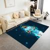 Dynamic Soccer Player Pose Floor Mat Suitable for Outdoor Hallway Living Rooms Dining Room Anti-slip Rug Anime Office Decor Best for Christmas