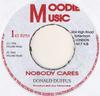 7-дюймовая пластинка DONALD DUFFUS Nobody Cares NONE Moodie Music 1996 UK Регги Ска Даб Б/у