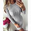 2025 Autumn/Winter Women's Cable Knit Dress
