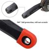 1 Pair Bicycle Silicone Crank Cover Protector Silicone Sleeve Pedal Crankset Protective Case Mountain Bike Cycling Accessories