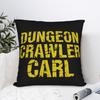 Чехлы на квадратную подушку Dungeon Crawler Carl Полиэстер Чехол для автомобильной подушки Милый Декор Наволочка 45*45