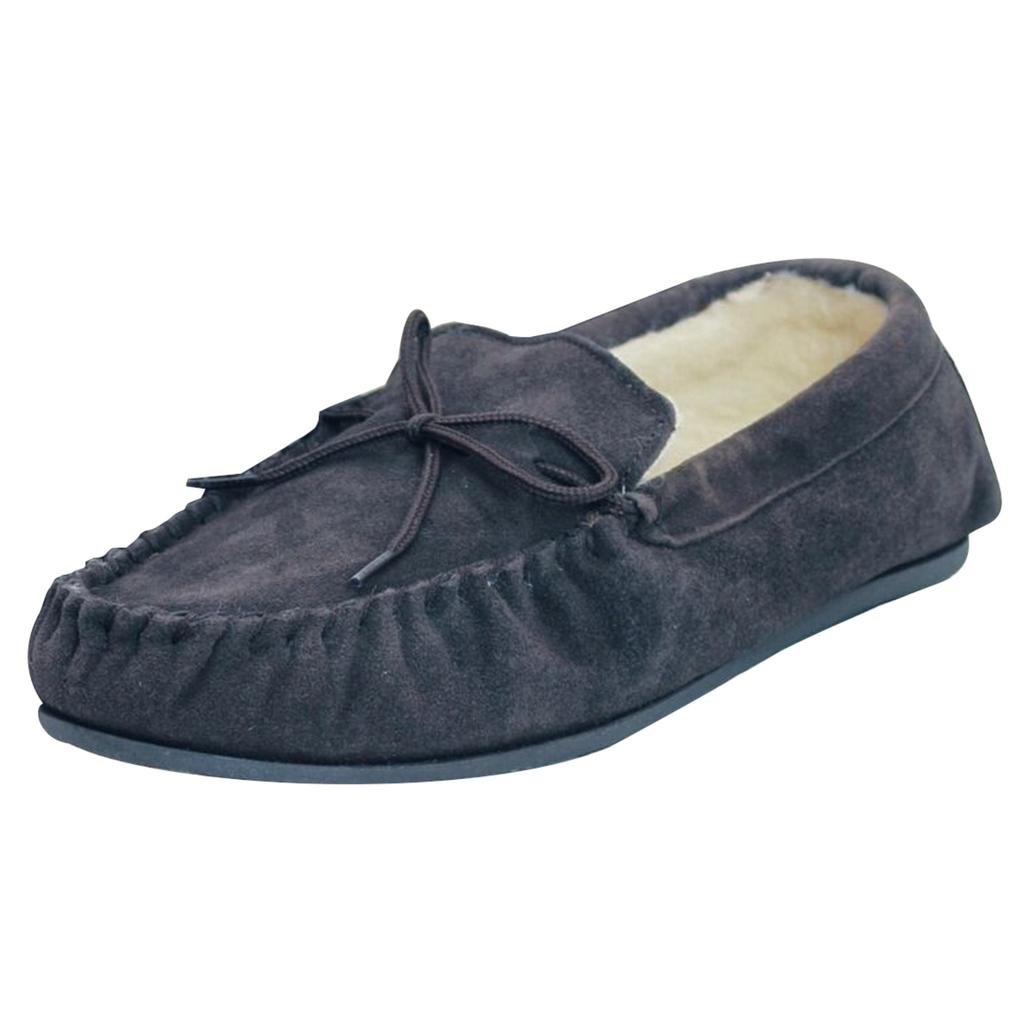 Eastern Counties Leather Unisex Wool-blend Hard Sole Loafers
