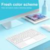 Тачпад Bluetooth-клавиатура Трекпад Беспроводная Bluetooth-клавиатура для iPad IOS 78 клавиш Телефоны Ноутбуки Mac, тонкая беспроводная клавиатура