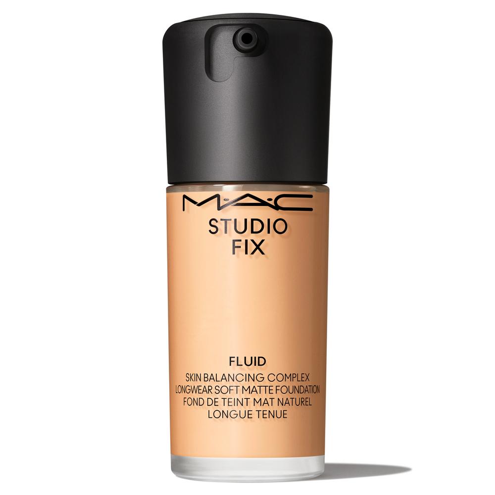 MAC Studio Fix Fluid Skin Balancing Complex Longwear Soft Matte Foundation SPF 25 PA++, NC25, 1 Piece, 30ml