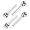 JUMPLAWN 4pcs Car Door Lock Knobs Made Door Lock Pin Universal Parts for Car