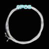 6pcs Classical Guitar Strings Set Plating Super Light Classic Guitar Clear Nylon Silver Strings Silver Plated Copper XYZ