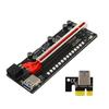 Переходная карта-райзер 012 PRO LED PCIE для адаптера GPU для майнинга