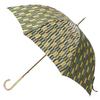 Makita Shoten Umbrella for Rain Long Nordic Jacquard Made In 16248831 Women, Umbrella, Umbrella, (Oeda), Khaki, Hand-Opened, Japan,
