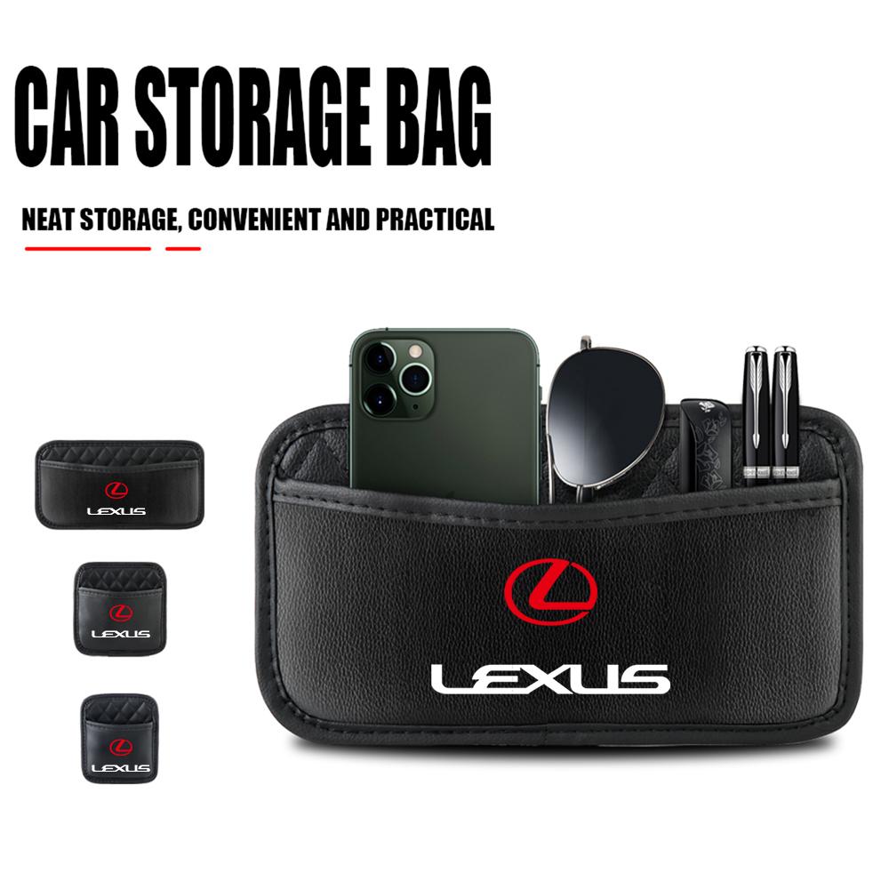 Автомобильный органайзер на спинку сиденья из кожи, карман для хранения с подвеской для LEXUS IS300 IS200 IS300 LX570 GS300 GX460 ES300 NX300h NX