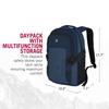 Vx Sport EVO Компактная тележка для бутылок и ноутбука Синяя 611415 [Victorinox] Рюкзак, Многофункциональный, Отделение для 16-дюймового ноутбука, Держатель, Чехол, 20 л,