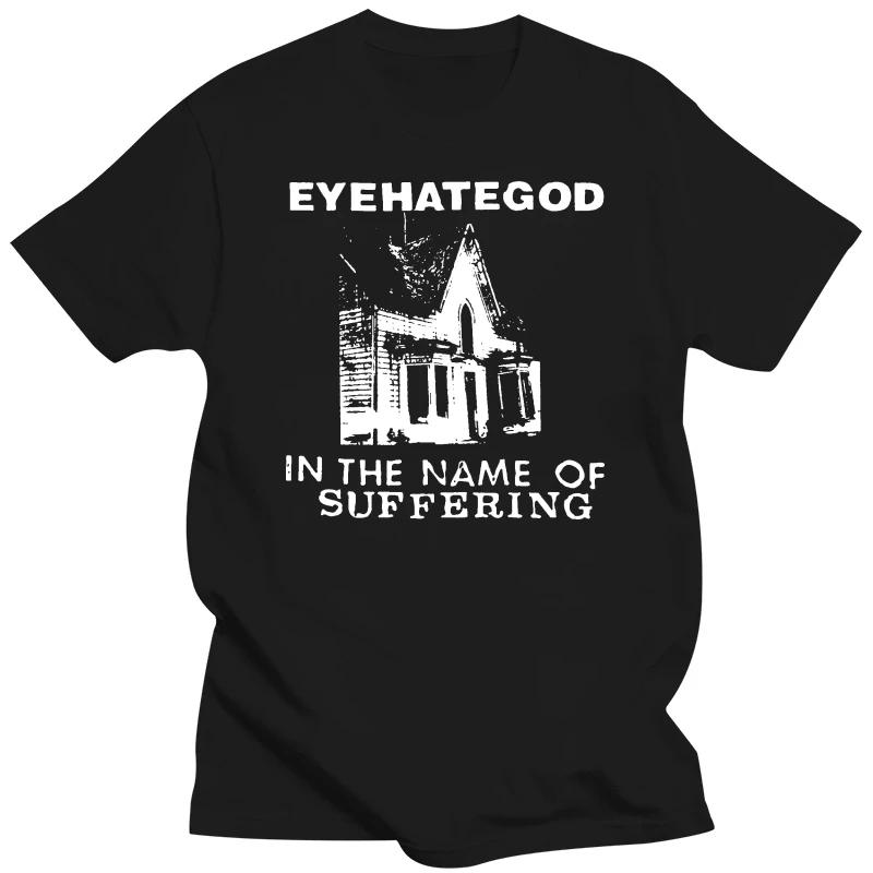 Eyehategod Mens in The Name of Suffering Printed Tshirt Black Short Sleeve Casual Reasonable Wholesale Hipster Tee Shirt