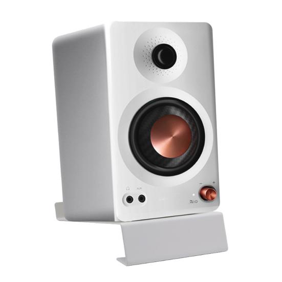 Настольная подставка для динамиков Металлическая опорная база Наклон 15 градусов Ударопрочная Прочная стойка для динамиков Стойка для аудиооборудования Стабильный Звуковой опыт Аксессуары