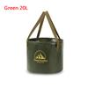 SEAMETAL 10/20L Outdoor Multifunctional Bucket Collapsible Portable Travel Bucket Large Capacity Carrying Bucket Camping Fishing Bucket
