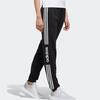 Adidas Нео трикотажные брюки средней посадки прямого покроя в стиле ретро, женские брюки черного цвета EI4682