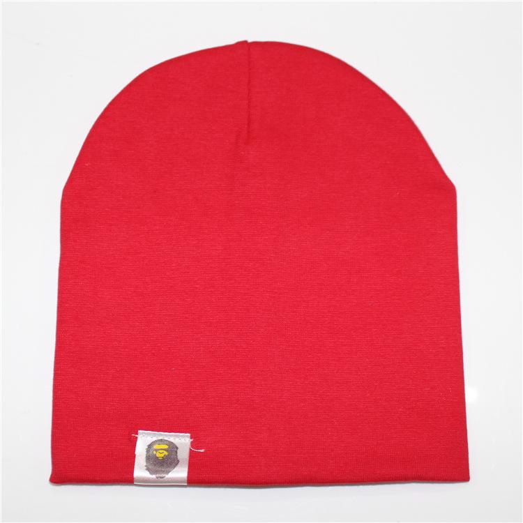 Детская шапка в стиле хип-хоп для уличных танцев, хлопковая весенне-осенняя шапка для малышей, шарф, кепка для мальчиков и девочек, однотонная детская шапка