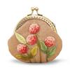 Handmade DIY Crafts Flower Patterns Cross Stitch Coin Purse Wallet Embroidery Starter Kit