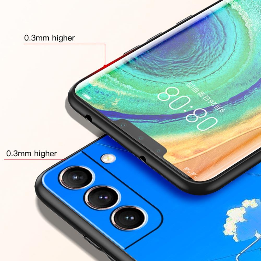 Чехол для телефона с вишней, японским поездом и горой Фудзи для Samsung Galaxy S23 Ultra S22 S21 S20 FE 5G S10 S10E S9 S8 Plus Note 20
