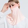 2024 Новый летний женский солнцезащитный пылезащитный шарф для лица, шейный платок для езды на велосипеде и бега, дышащие шали