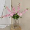 Искусственный жасмин Рыбалка Искусственные цветы Украшение для дома Ландшафтный орнамент Ваза Цветочная композиция