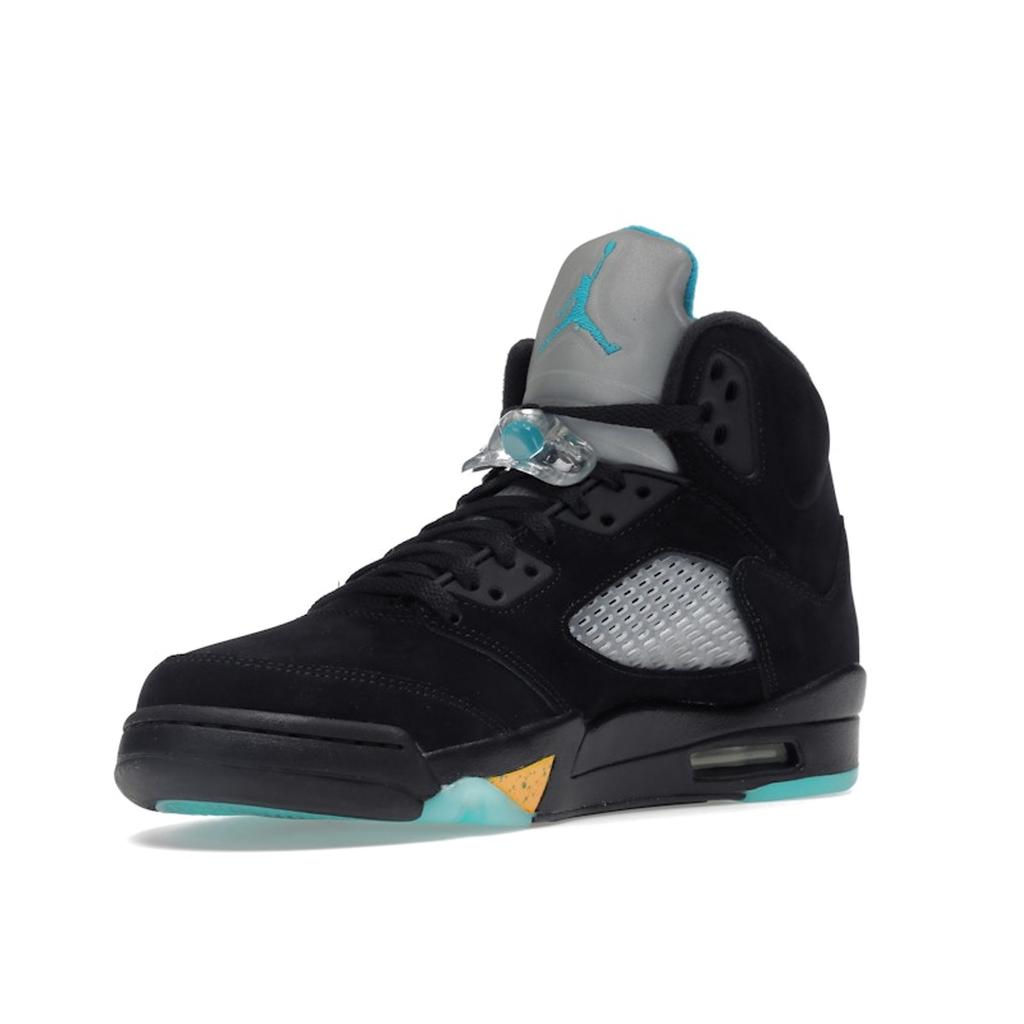 Мужские кроссовки Air Jordan 5 Retro Aqua Black Aquatone Taxi DD0587-047