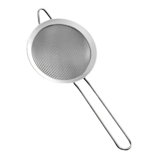 Stainless Steel Fine Mesh Strainers with Handle for Kitchen Flour Sieve Food