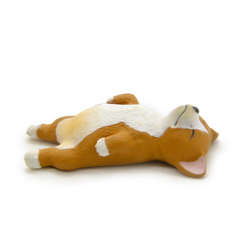 Теплый Сон Зоопарк Корги Кошка Кролик Сиба-ину Фигурка Фигурка Пейзажа