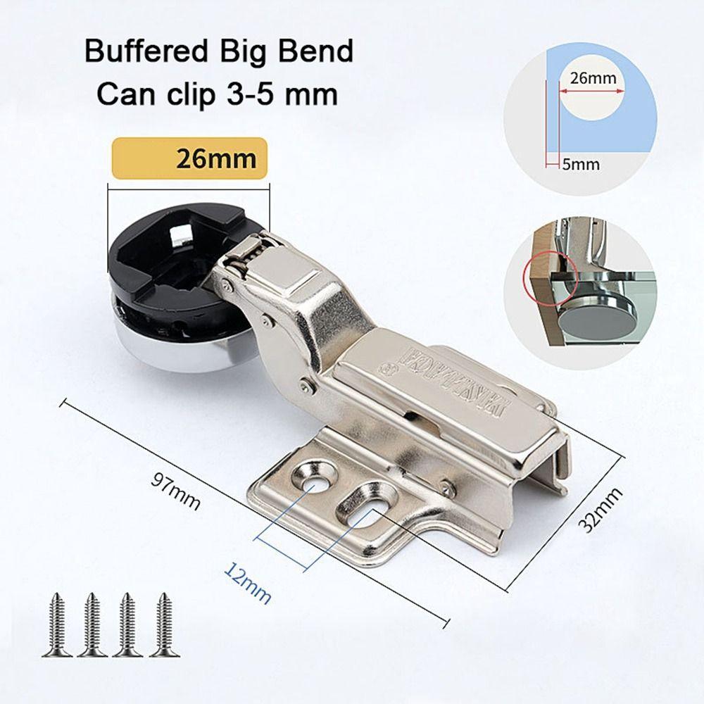 Damping Cabinet  Hinge Clip Hydraulic Buffer Hydraulic Buffer Hinge  Cabinet Door