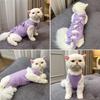 Pet Cat Weaning Clothes Sterilization Jumpsuit Anti-licking Surgery Recovery Care Suit for Cat Puppy Kitten