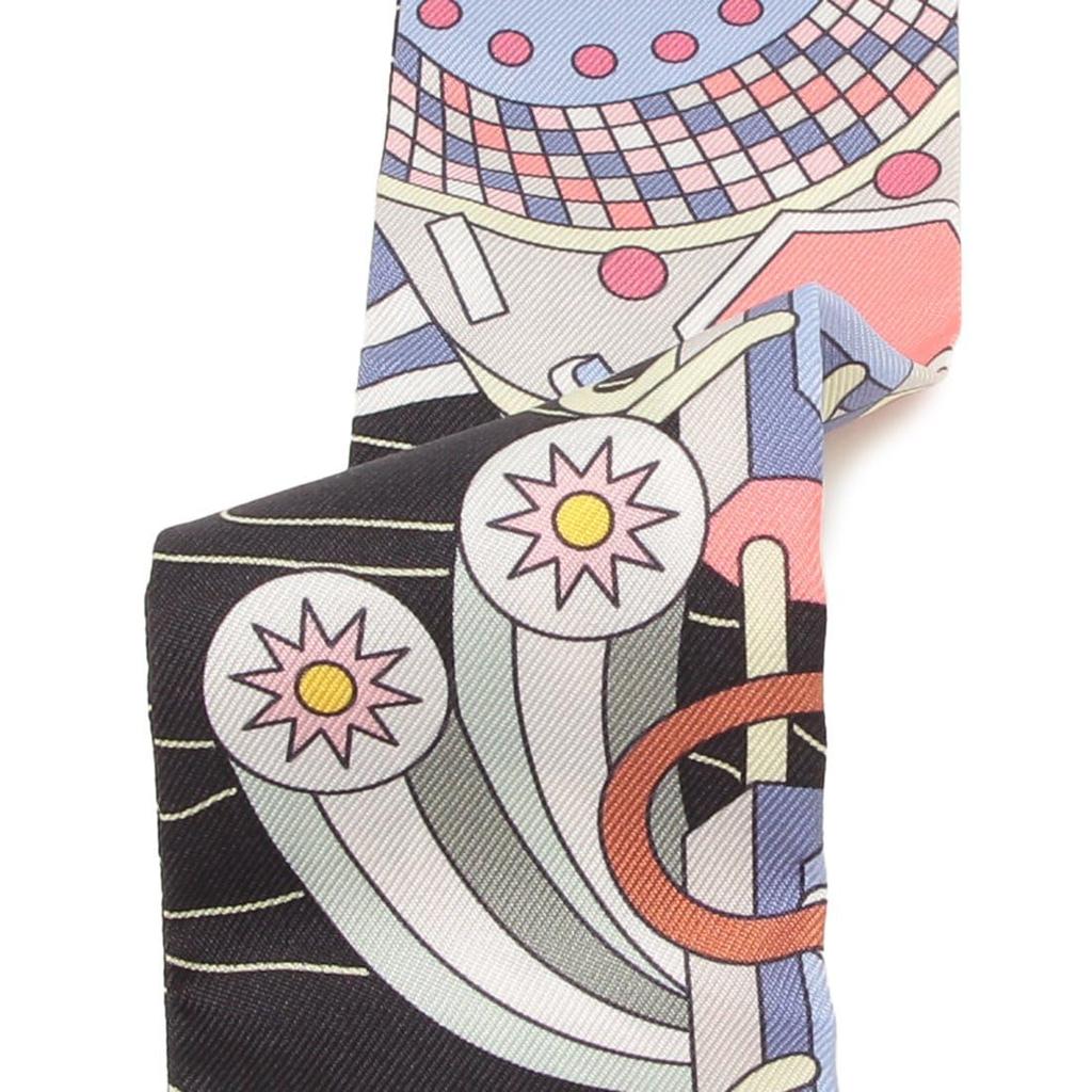 Scarf Bandana Twilly Multicolor Black H063707 S 03 [Hermes] Women's [Item]
