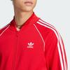 Adidas Originals Trefoil Трехполосная куртка с длинными рукавами и логотипом с цветными блоками Мужская верхняя одежда Красный IL2494