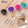 Colorful Cabinet Handles Door Knobs Cupboard Pulls Crystal Glass Knobs Diamond Shape Pull Handle