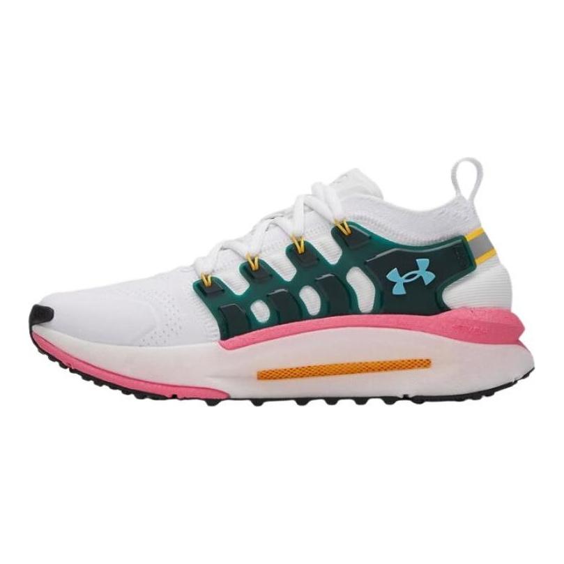 Under Armour Phantom X Удобные Универсальные Повседневные Кроссовки для Стиля Жизни Женские Белый Зеленый Розовый 6007184-101