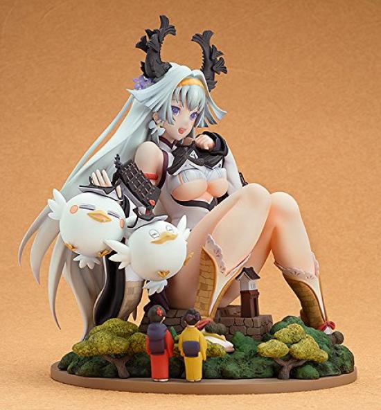 Sengoku Busho Hime MURAMASA Himeji Castle масштабная масштабная покрашенная готовая фигурка 1/350 (1/7 эквивалент) ATBC-ПВХ