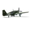 Литой металл Масштаб 1/72 Американская армия Авиалинии Истребитель P51b Mustang Модель самолета Военный Коллекционирование Подарок