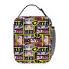 Изолированная сумка для ланча Tokyo Anime Girl Kawaii Girlish Eyes Accessories Harajuku Street Food Box Уникальный дизайн Cooler Thermal