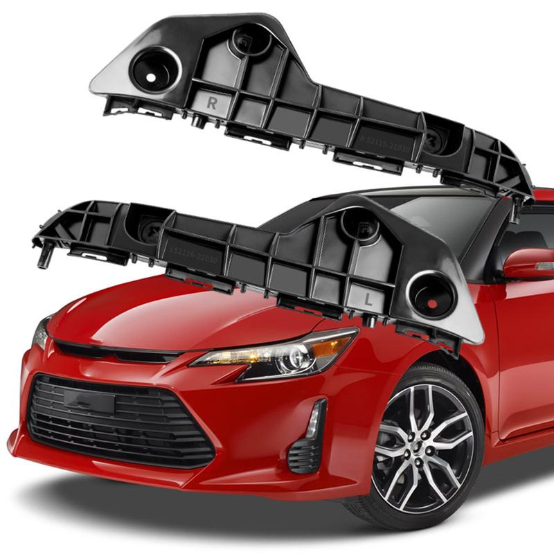For Toyota Scion tC 4 Cyl 2.5L 2011-2016 Front Left Right Side Bumper Mount Support Brackets S5211521030, SC1043101 SC1042101