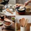 Wooden Rice Spoon Smooth Cooking Spoon Exquisite Food  Ladle  Dining Time