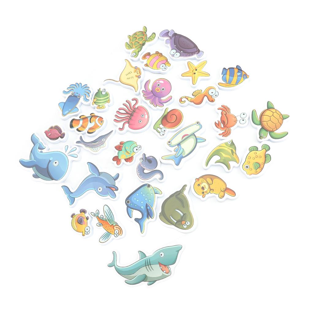 Детская ванна Океан Животные Пазл Игрушка Набор EVA Детская ванна Игрушка Пазл для ванны для душа и ванны