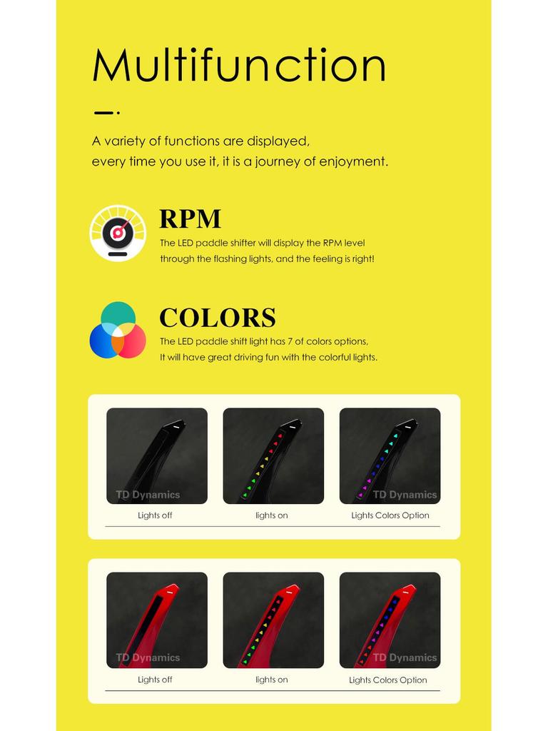 LED Smart Shifting & Intelligent Mod: Compatible with Cupra SEAT Leon, Exeo, Tarraco - TDD Suitable