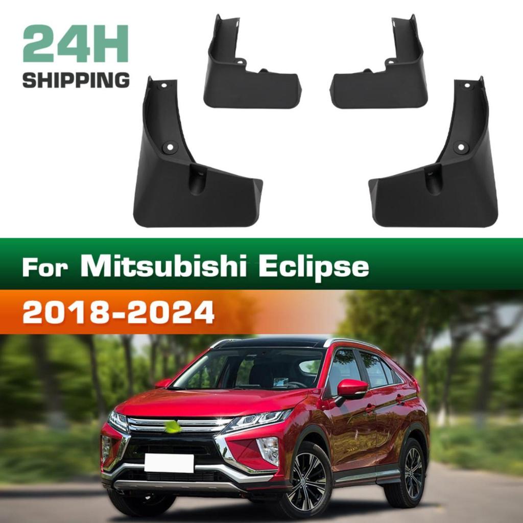 4PCS Car Mud Flaps Splash Guards Mudguards Car Mud Flaps Compatible with Mitsubishi Eclipse Cross 2018 -on