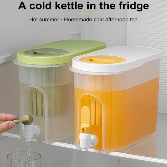 3,9 л кран для бутылки с холодной водой, диспенсер для напитков в холодильнике с широким горлом, герметичный диспенсер для напитков для лимонада, чая со льдом, соков для горячих холодных напитков
