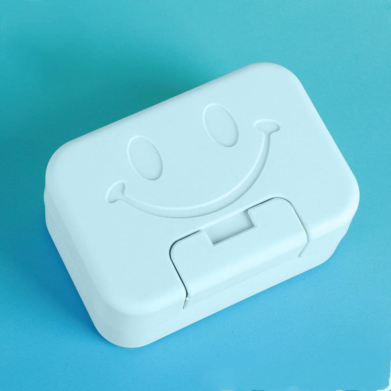 Мыльница для лица, переносная мыльница, водонепроницаемая, удобная, для туалета, ванной комнаты, симпатичный поднос для хранения тарелок