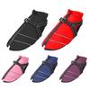 Dog Winter Coat with Zipper Padded Waterproof Jacket Harness Thickened Windproof Snow Jacket for Small Medium Large Dogs